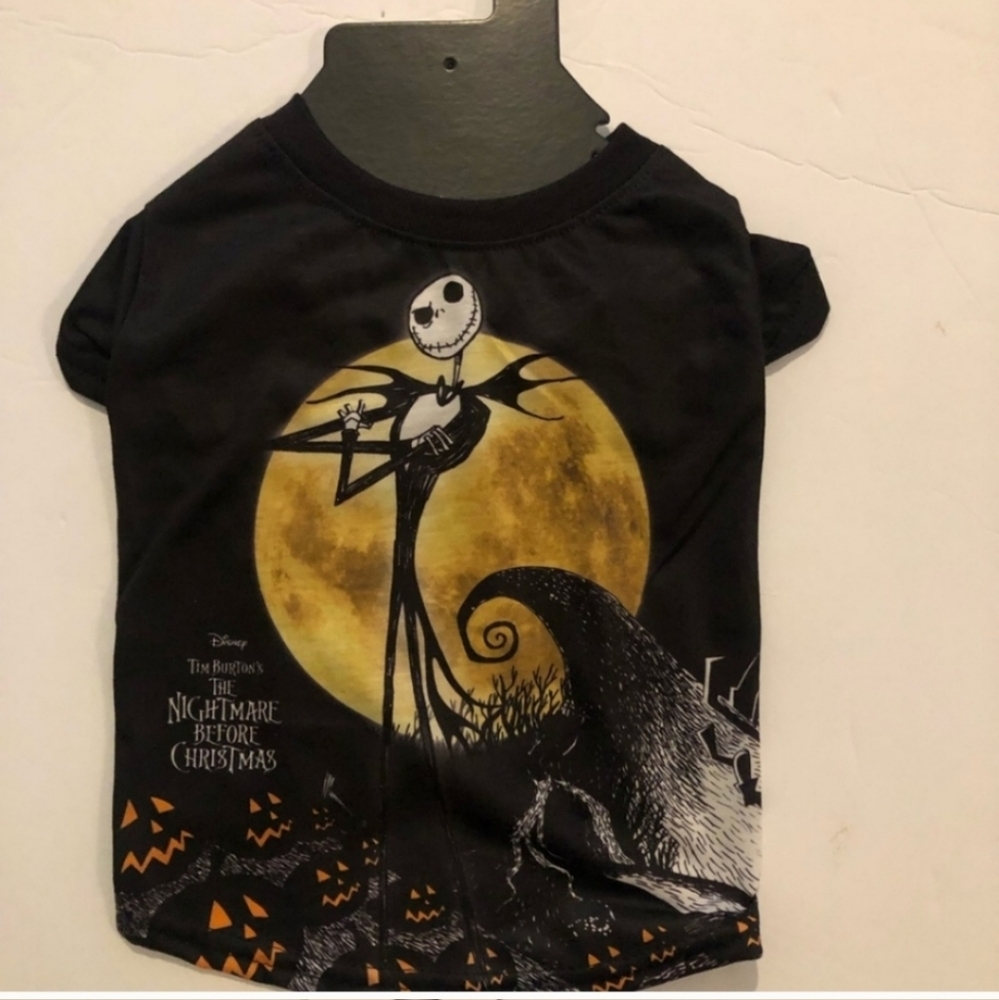 NWT Nightmare Before Christmas Dog T-shirt Large
